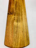 Long wooden cheese board