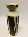 Mid Century NZ pottery Vase L. Heath
