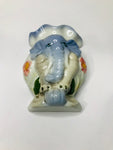 Vintage Elephant on a Ball Vase