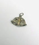 Sterling Silver Double Bell Filigree Charm