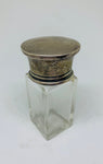 Sterling topped perfume bottle