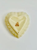 Belleek Heart Shaped Trinket Bowl