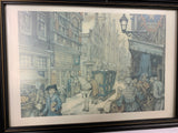 Anton Pieck Print Street Market