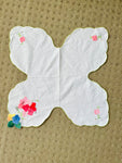 Butterfly Style Tray Cover with Flowers