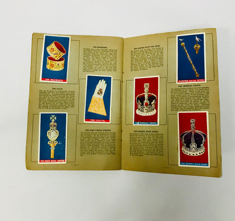 Coronation Album for King George VI Cigarette Cards