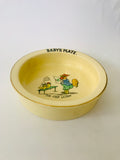 Baby’s Plate “Chicks First Lesson”
