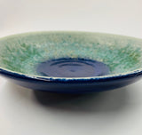 German pottery fruit bowl