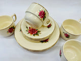 Vogue Tableware Set of Four Trios by H.Anysley and Co