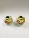 Pair of Small Handpainted Vases