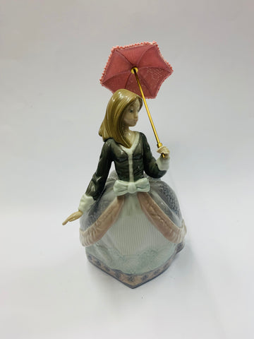 Lladro Girl with Parasol 5211