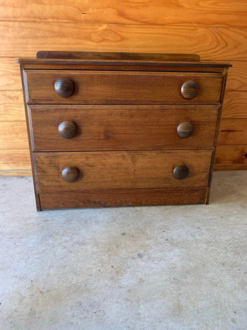 Retro 3 drawer chest of drawers